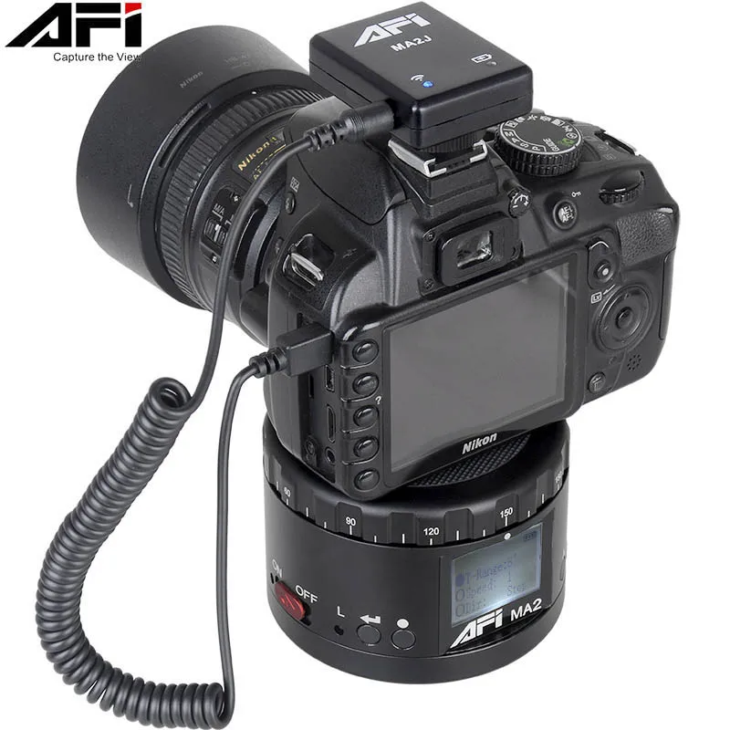 Вращающийся штатив для видеокамеры AFI MA2 360 с функцией замедленной съемки и головкой со светодиодной подсветкой для камер Canon, Nikon, Sony, DSLR-каме...
Вращающийся штатив для видеокамеры AFI MA2 360 с функцией замедленной съемки и головкой со светодиодной подсветкой для камер Canon, Nikon, Sony, DSLR-каме...
