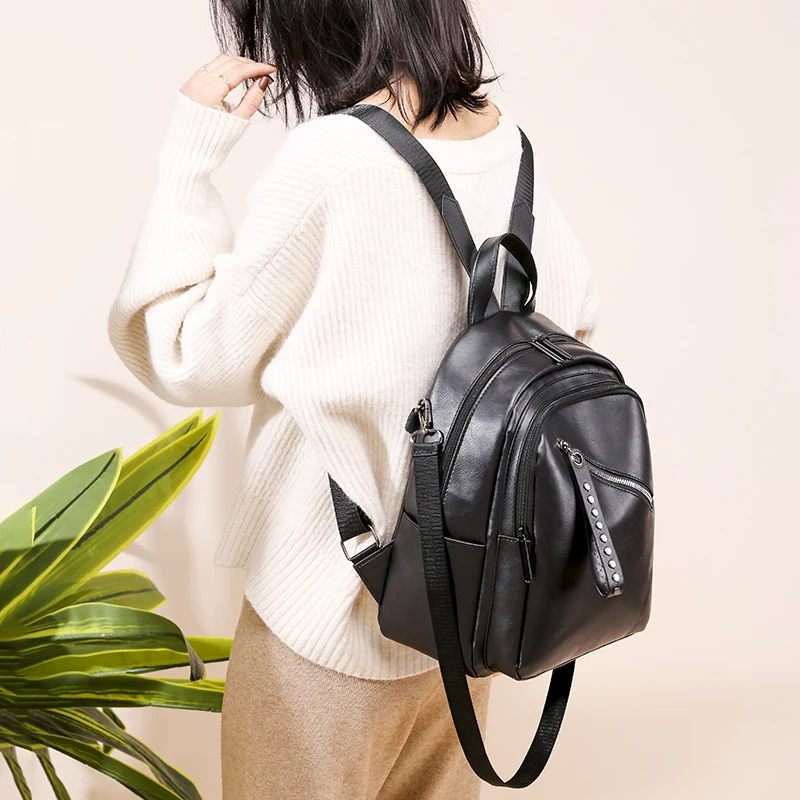 Модный женский рюкзак 2019 рюкзаки высокого качества из искусственной кожи для