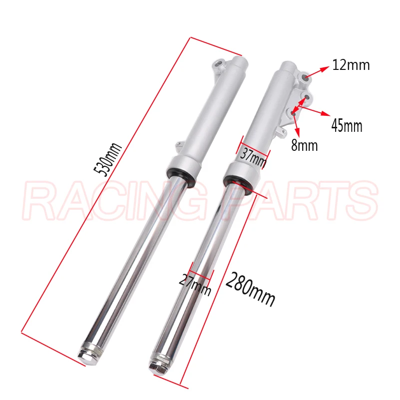 Амортизация вилки передней оси 530 мм для мини-велосипеда DAX Z50A Z50R Z50J Z110 Z125
Амортизация вилки передней оси 530 мм для мини-велосипеда DAX Z50A Z50R Z50J Z110 Z125