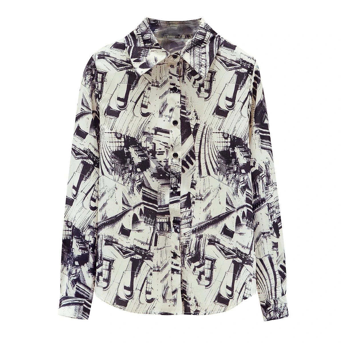 Spring Summer 2021 New Fashion Print Chiffon Blouse Long Sleeve Turn-down Collar Elegant Lady Women's Shirt Blouses Casual
Spring Summer 2021 New Fashion Print Chiffon Blouse Long Sleeve Turn-down Collar Elegant Lady Women's Shirt Blouses Casual