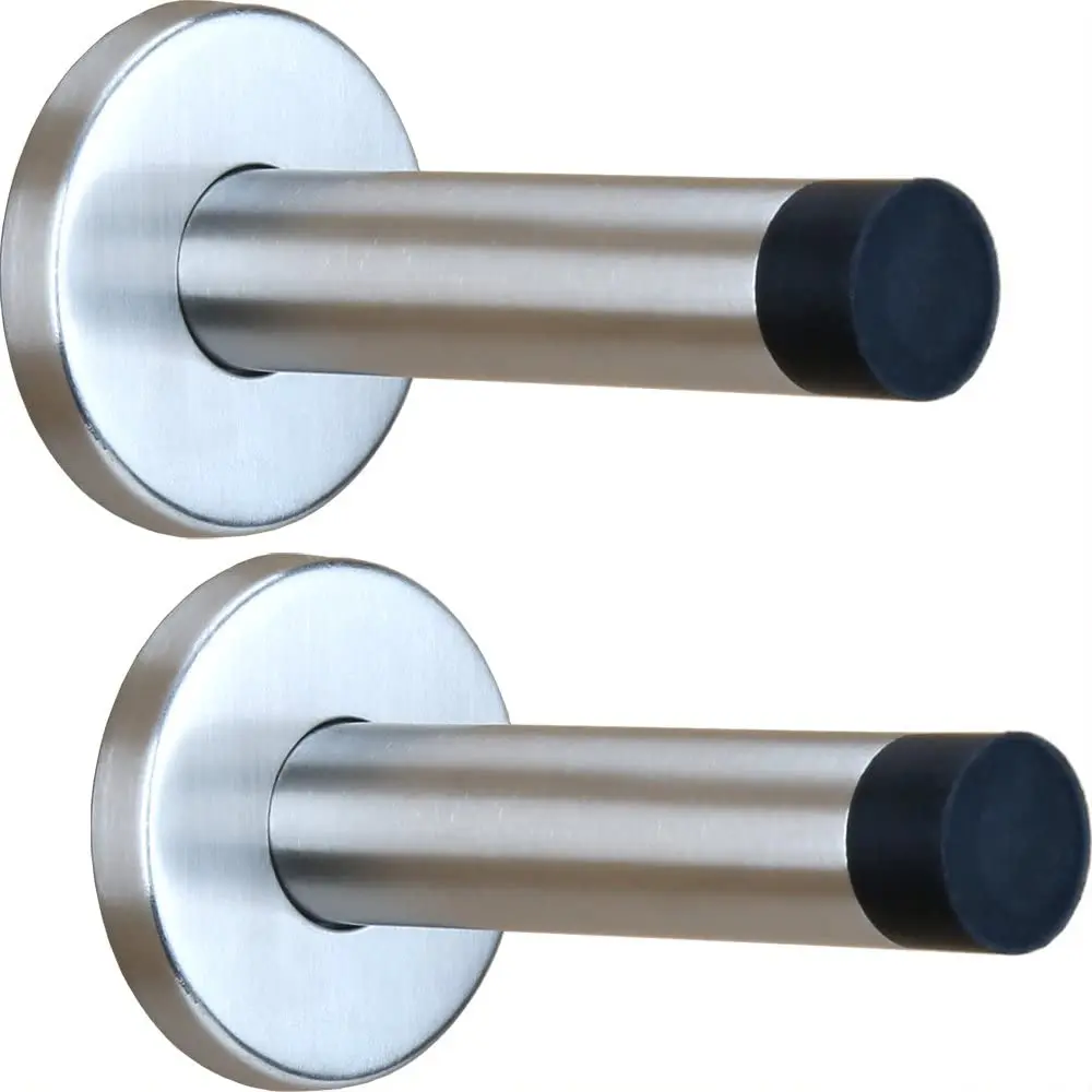2 Pack Door Stop Stopper Wall Mounted Mount Doorstop Heavy Duty Stainless Steel Bumper Rubber Buffer
2 Pack Door Stop Stopper Wall Mounted Mount Doorstop Heavy Duty Stainless Steel Bumper Rubber Buffer
