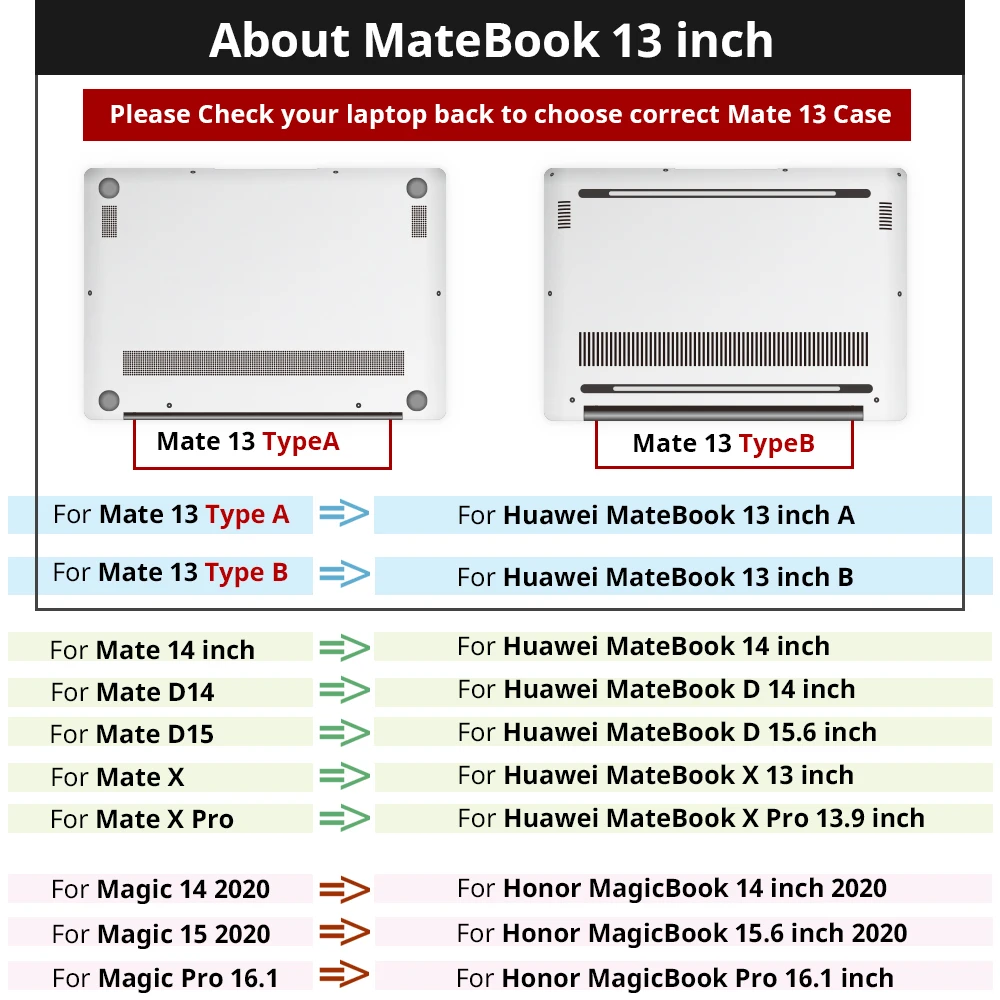 Laptop Case For Huawei Matebook D14 D15 Crystal Matte Shell Cover Laptop bag For Magicbook Honor Mate book 13 14 16.1Case 
Laptop Case For Huawei Matebook D14 D15 Crystal Matte Shell Cover Laptop bag For Magicbook Honor Mate book 13 14 16.1Case