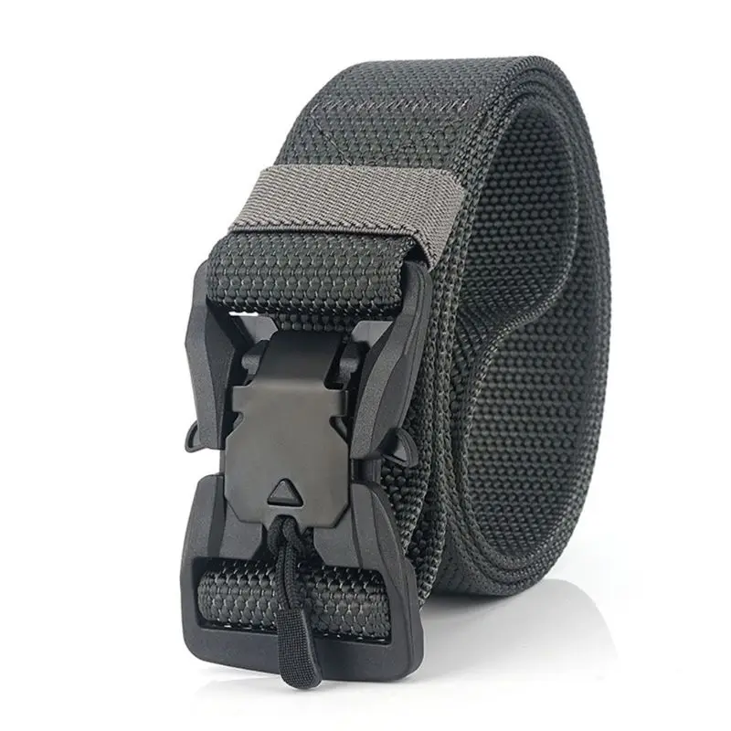 Fashion Wild Belt Multifunction Outdoor Hunting Men Nylon Metal Buckle Waistband 85WB