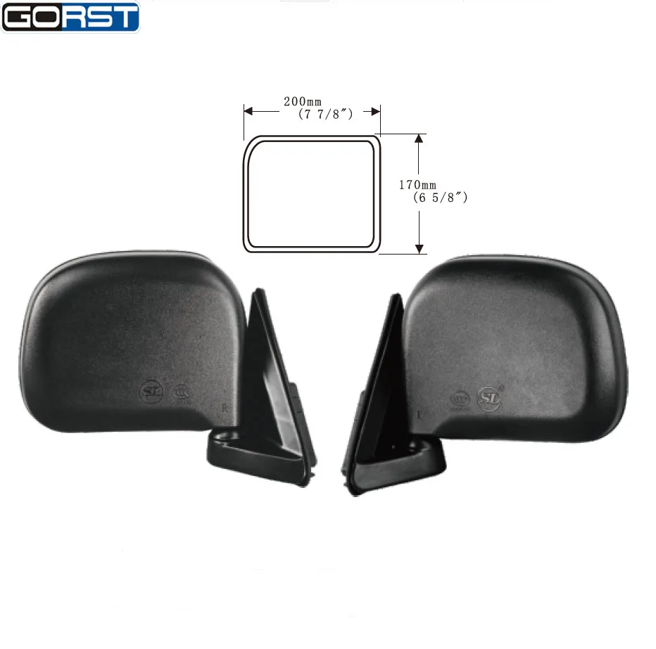 Автомобильные/автомобильные аксессуары, отражатель для стайлинга автомобиля, боковое зеркало заднего вида в сборе для Toyota Hiace Jinbei 
Автомобильные/автомобильные аксессуары, отражатель для стайлинга автомобиля, боковое зеркало заднего вида в сборе для Toyota Hiace Jinbei