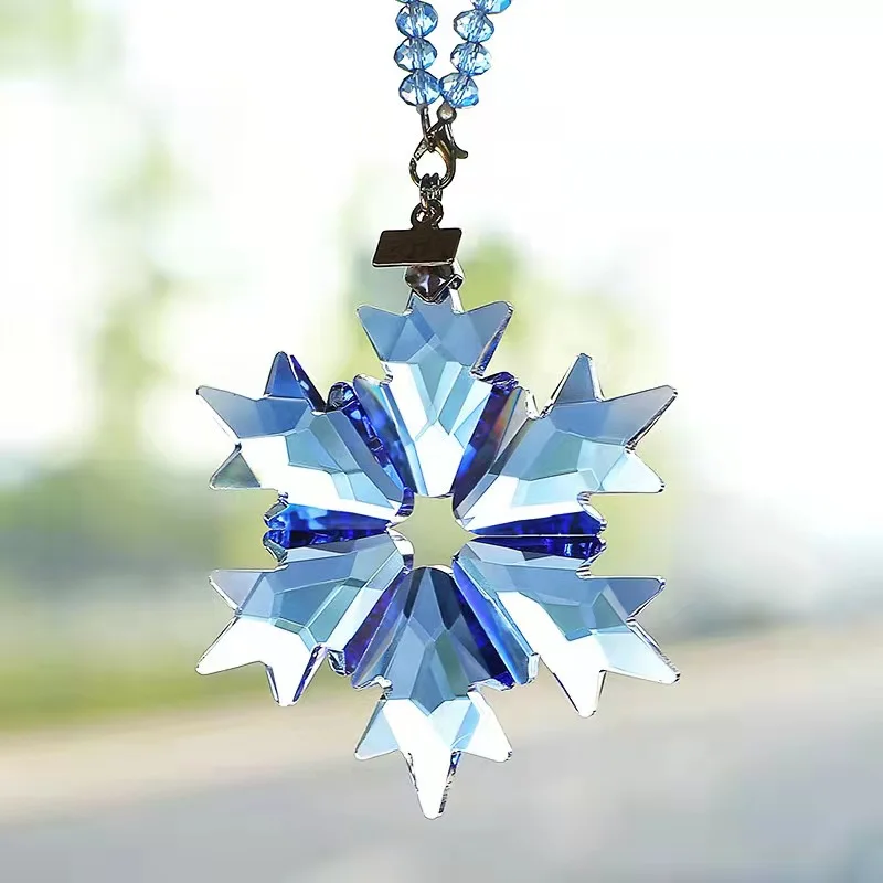 Car Hanging Decoration Car Styling Snowflake Crystal Pendant Car Ornament Modern Art Fashion Car Interior Accessories for Girls
Car Hanging Decoration Car Styling Snowflake Crystal Pendant Car Ornament Modern Art Fashion Car Interior Accessories for Girls