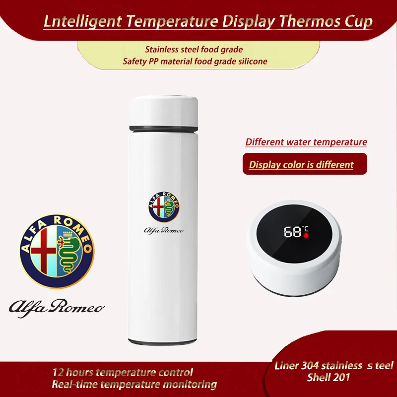 Stainless Steel Smart Thermos With for Volkswagen Vw Golf 4 5 6 7 Tiguan Polo Passat B5 B6 Jetta Touran Touareg Mk4 Mk6 Mk7
Stainless Steel Smart Thermos With for Volkswagen Vw Golf 4 5 6 7 Tiguan Polo Passat B5 B6 Jetta Touran Touareg Mk4 Mk6 Mk7