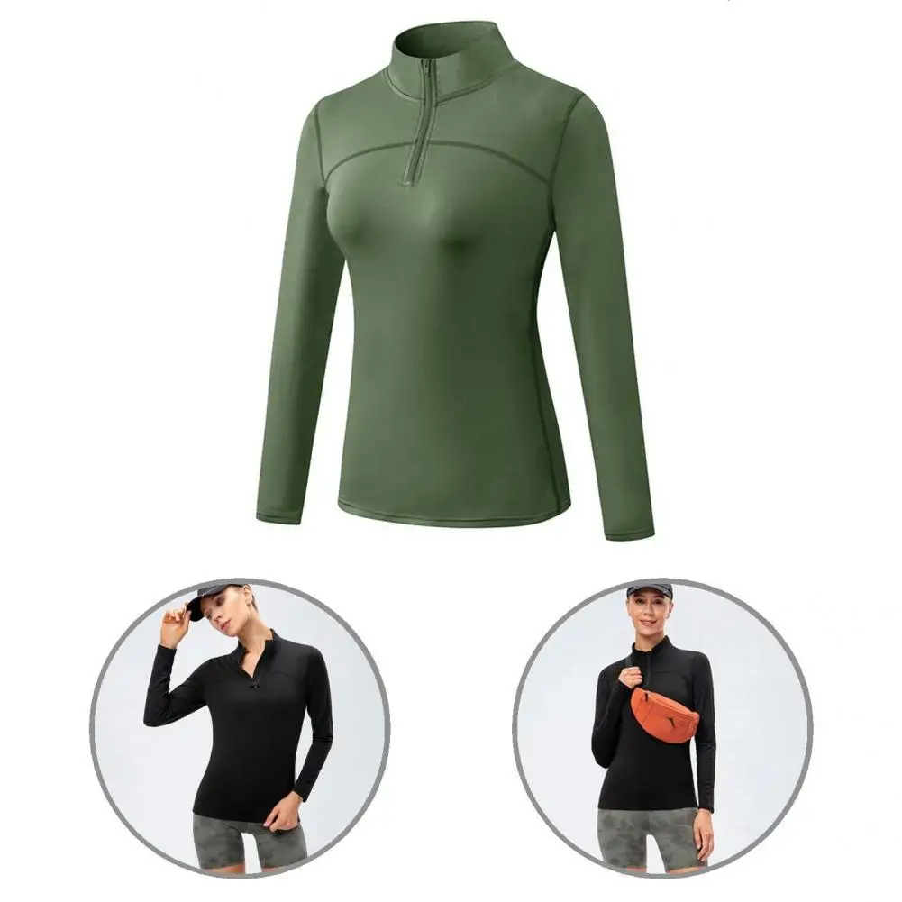 Seamless Universal Workout Zip Up Long Sleeve Sweetshirt Polyester Long Sleeve Sports Top Fine Workmanship for Jogging
Seamless Universal Workout Zip Up Long Sleeve Sweetshirt Polyester Long Sleeve Sports Top Fine Workmanship for Jogging