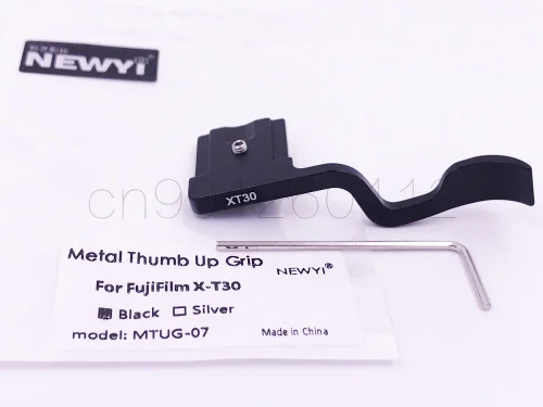 Mini Lightweight Camera Hand Thumb Up Grip Plate Black for Fuji XT30 XT-30 Camera
Mini Lightweight Camera Hand Thumb Up Grip Plate Black for Fuji XT30 XT-30 Camera