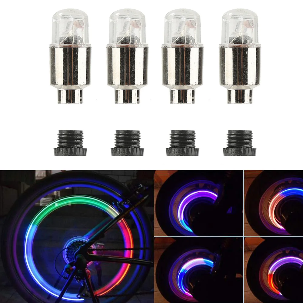 4 PCs Glowing wheel caps, led caps on the nipple wheel for car, bicycle, moped, motorcycle
4 PCs Glowing wheel caps, led caps on the nipple wheel for car, bicycle, moped, motorcycle