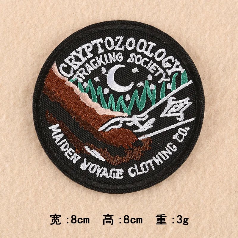 Embroidered DIY Round Letter Patch Rectangle Badge Clothing Accessories Embroidery Cloth Sticker iron on patches parches
Embroidered DIY Round Letter Patch Rectangle Badge Clothing Accessories Embroidery Cloth Sticker iron on patches parches