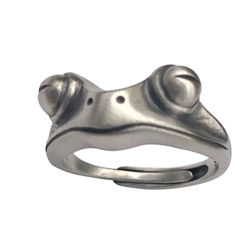 Bohemian Vintage Women Zinc Alloy Opening Frog Ring Casual Party Plated Silver Cute Animal Frog Ring Jewelry
Bohemian Vintage Women Zinc Alloy Opening Frog Ring Casual Party Plated Silver Cute Animal Frog Ring Jewelry
