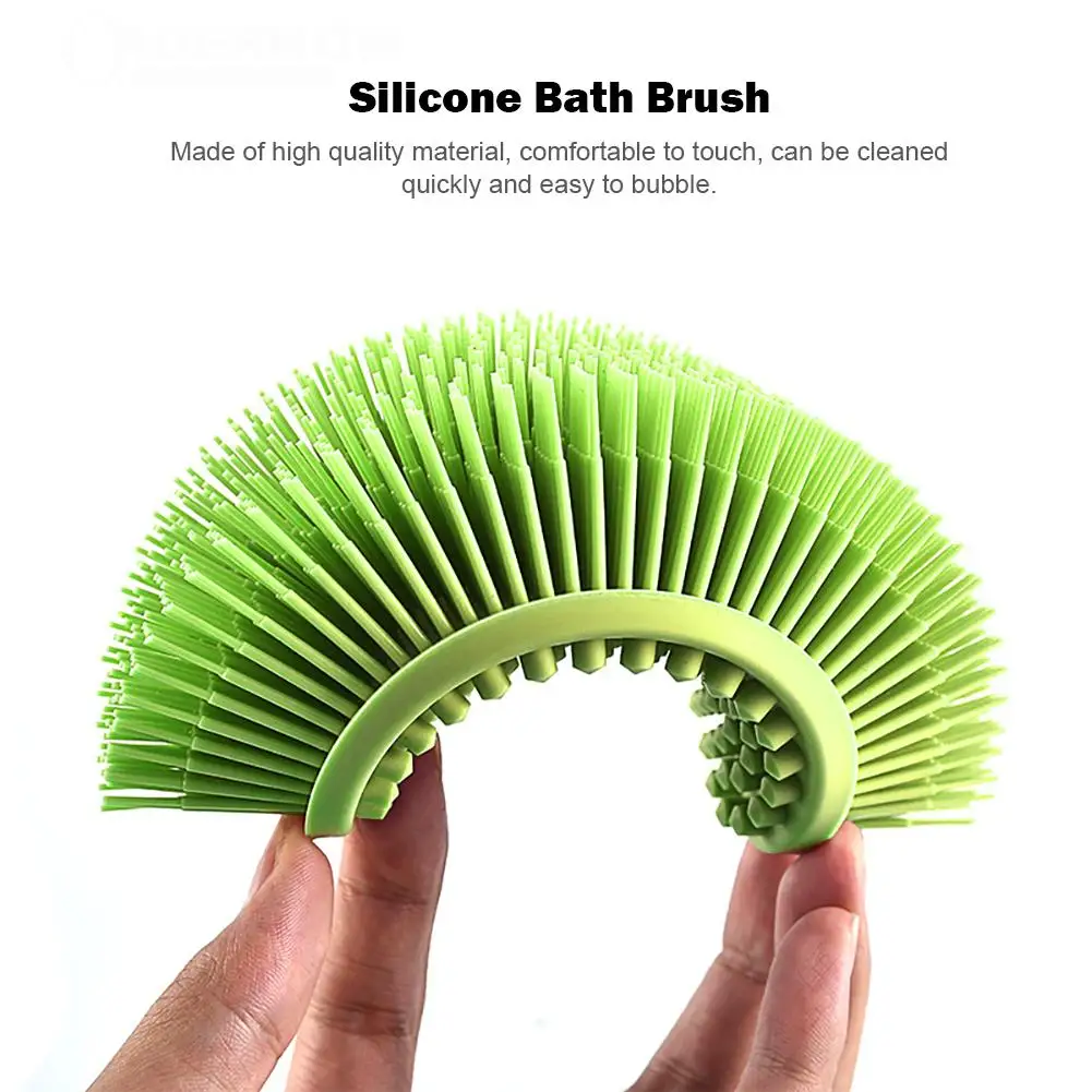 Bathroom Bath Brush Silicone Massage Scrubber Baby Soft Hair Body Cleaning Tool Home Bathroom Shower Supplies 
Bathroom Bath Brush Silicone Massage Scrubber Baby Soft Hair Body Cleaning Tool Home Bathroom Shower Supplies