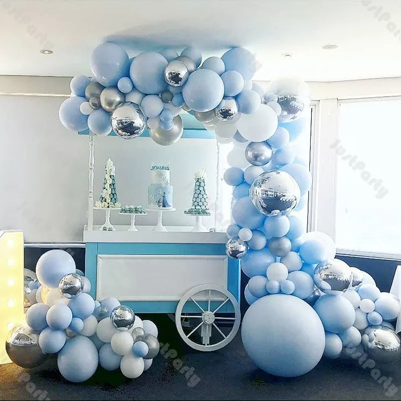 191 шт. макарон синий шар гирлянда комплект Baby Shower украшения матовый белый хром серебристый шар арка набор свадебный декор поставки
191 шт. макарон синий шар гирлянда комплект Baby Shower украшения матовый белый хром серебристый шар арка набор свадебный декор поставки