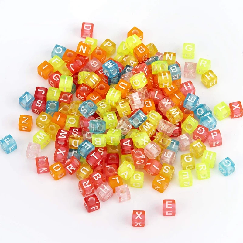 Alphabet Beads with Crystal String, DIY Bracelet Key Chain Necklace and Other Jewelry Making 
Alphabet Beads with Crystal String, DIY Bracelet Key Chain Necklace and Other Jewelry Making