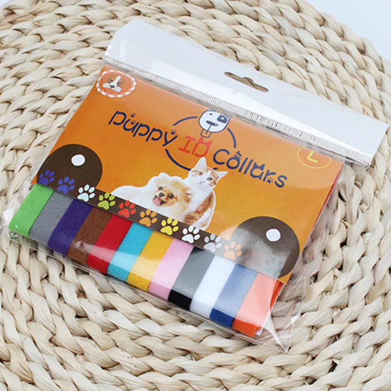 Fleece Puppy 12Pcs Dog's Collars ID Collar Bands Identification Chain Colorful Distinguish Pet Supplies Random Color Pet Collar
Fleece Puppy 12Pcs Dog's Collars ID Collar Bands Identification Chain Colorful Distinguish Pet Supplies Random Color Pet Collar