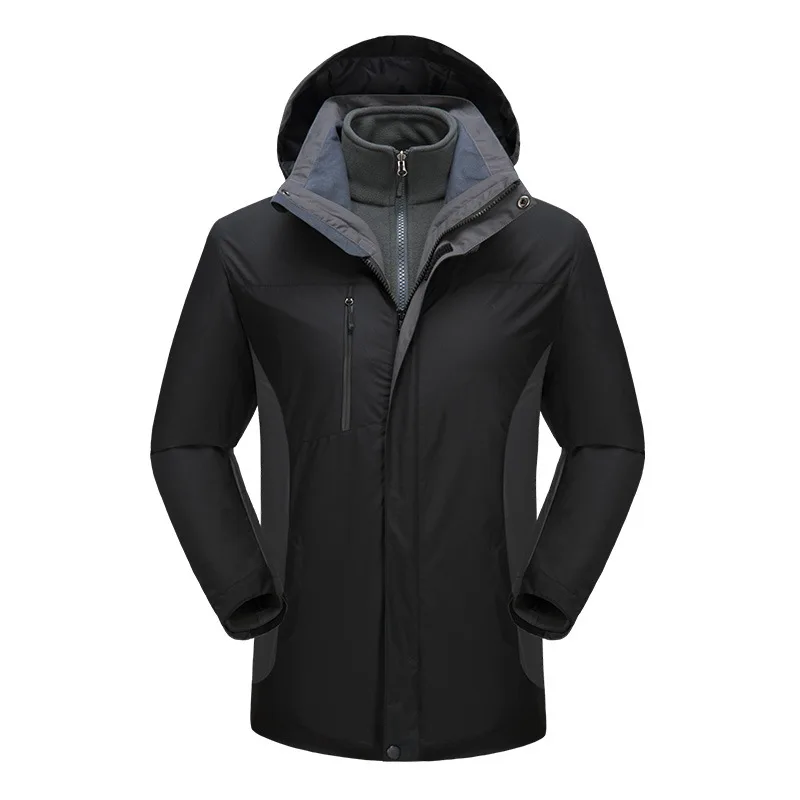 Outdoor Mountaineering Sportswear Autumn Winter Raincoat Jacket Three-in-One Waterproof Windproof Men Women Mountain Climbing
Outdoor Mountaineering Sportswear Autumn Winter Raincoat Jacket Three-in-One Waterproof Windproof Men Women Mountain Climbing