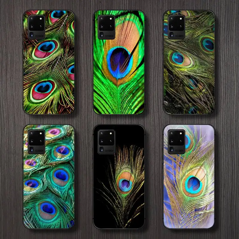 Blue green peacock feathers pattern Phone Case For Samsung galaxy A S note 10 7 8 9 20 30 31 40 50 51 70 71 21 s ultra plus
Blue green peacock feathers pattern Phone Case For Samsung galaxy A S note 10 7 8 9 20 30 31 40 50 51 70 71 21 s ultra plus