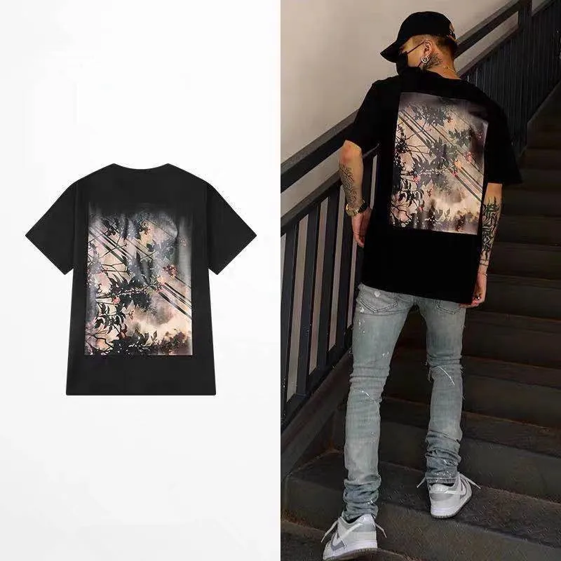 2021 new European and American hip-hop FOG high street loose large size floral T-shirt for men and women the same style
2021 new European and American hip-hop FOG high street loose large size floral T-shirt for men and women the same style