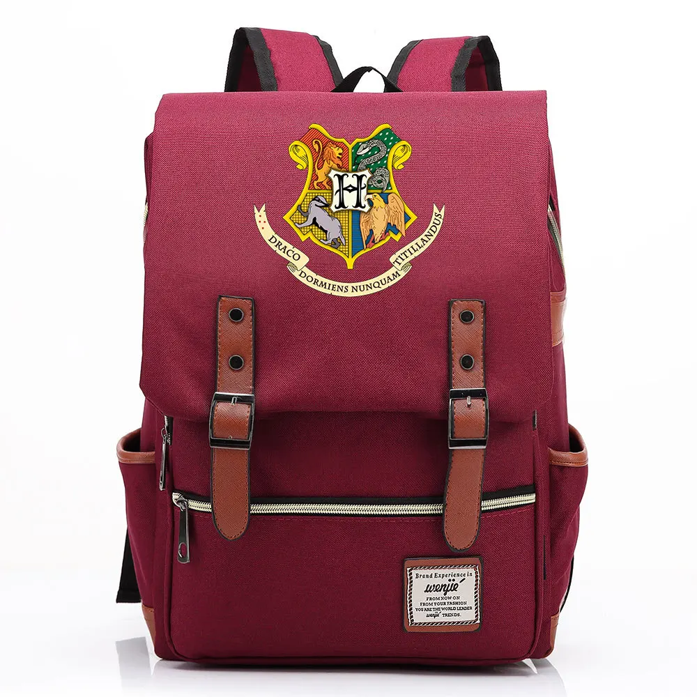 2021 New Hot Horgwarts Four House Shoolbag Backpack Magic School Wizards Students Travel Notebook Laptop Bags
2021 New Hot Horgwarts Four House Shoolbag Backpack Magic School Wizards Students Travel Notebook Laptop Bags