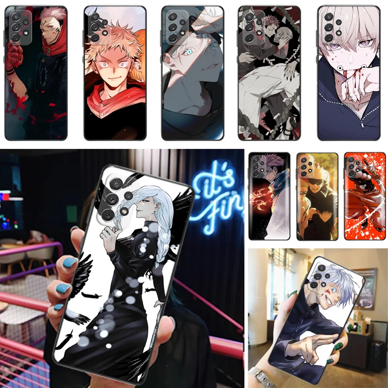 Jujutsu Kaisen Yuji Itadori Satoru Gojo Sukuna Fushiguro Megumi Phone Case For Samsung Galaxy A52 A72 4G 5G Back Cover Coque
Jujutsu Kaisen Yuji Itadori Satoru Gojo Sukuna Fushiguro Megumi Phone Case For Samsung Galaxy A52 A72 4G 5G Back Cover Coque