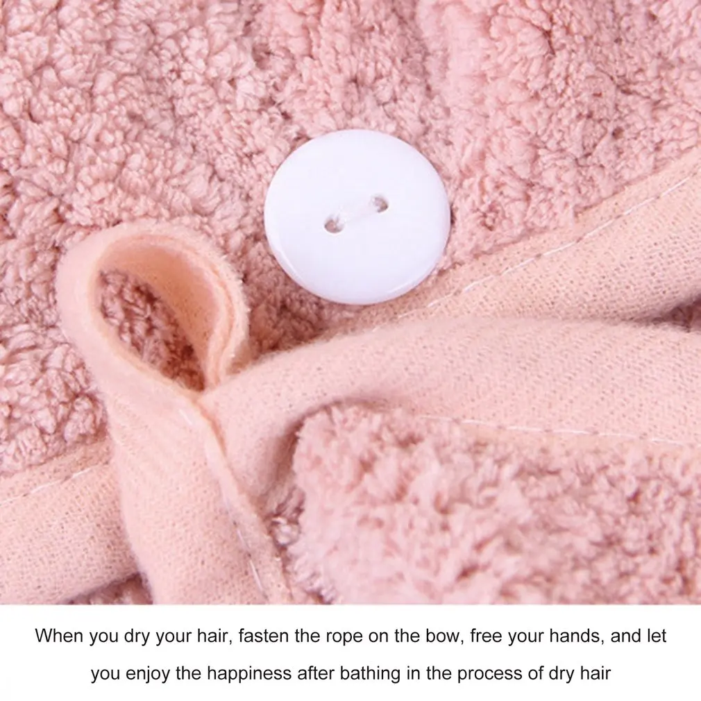 2Pcs Microfiber Women Quick-drying Hair Turban Towel Hair Fast Drying Cap Hat Coral Fleece Towel Shower Caps Bathroom Products
2Pcs Microfiber Women Quick-drying Hair Turban Towel Hair Fast Drying Cap Hat Coral Fleece Towel Shower Caps Bathroom Products