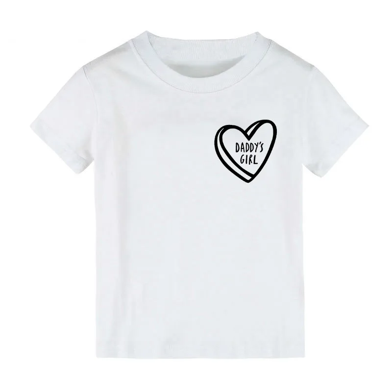 Daddy's Girl heart pocket Kids tshirt Boy Girl t shirt For Children Toddler Clothes Funny Tumblr Top Tees Drop Ship CZ-7
Daddy's Girl heart pocket Kids tshirt Boy Girl t shirt For Children Toddler Clothes Funny Tumblr Top Tees Drop Ship CZ-7