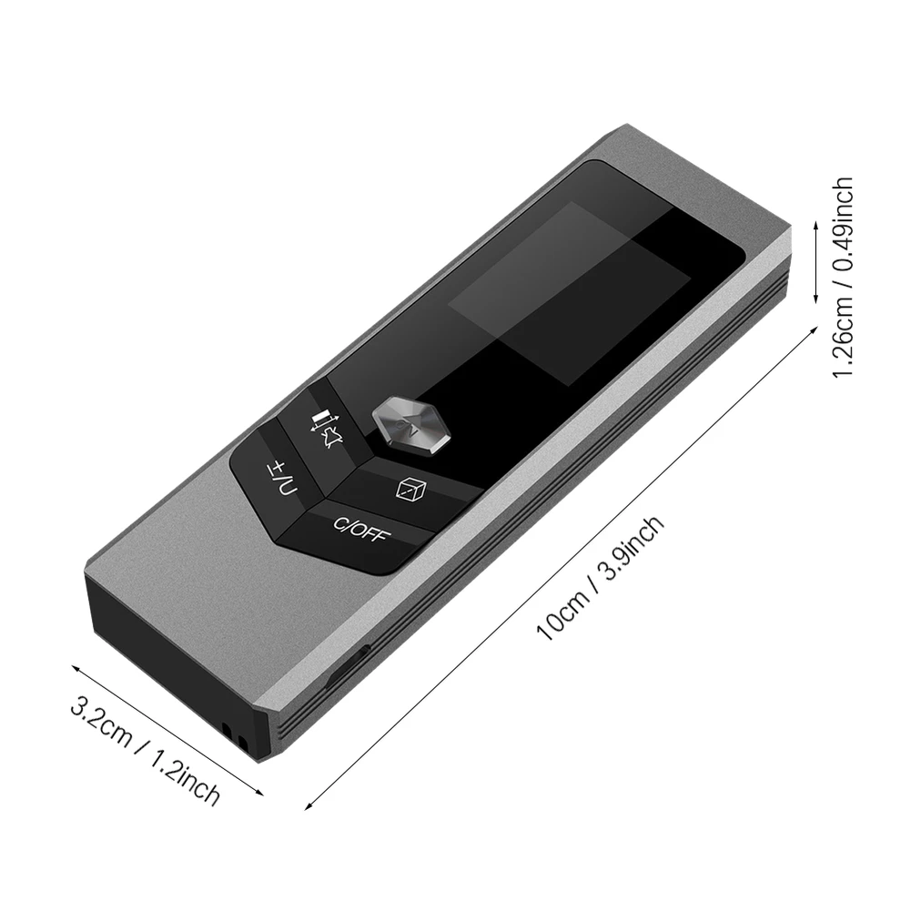 Portable Laser Rangefinder Distance Meter 40M Handle Laser Measure Distance Meter Smart Digital Rangefinders Laser Angle Measure
Portable Laser Rangefinder Distance Meter 40M Handle Laser Measure Distance Meter Smart Digital Rangefinders Laser Angle Measure