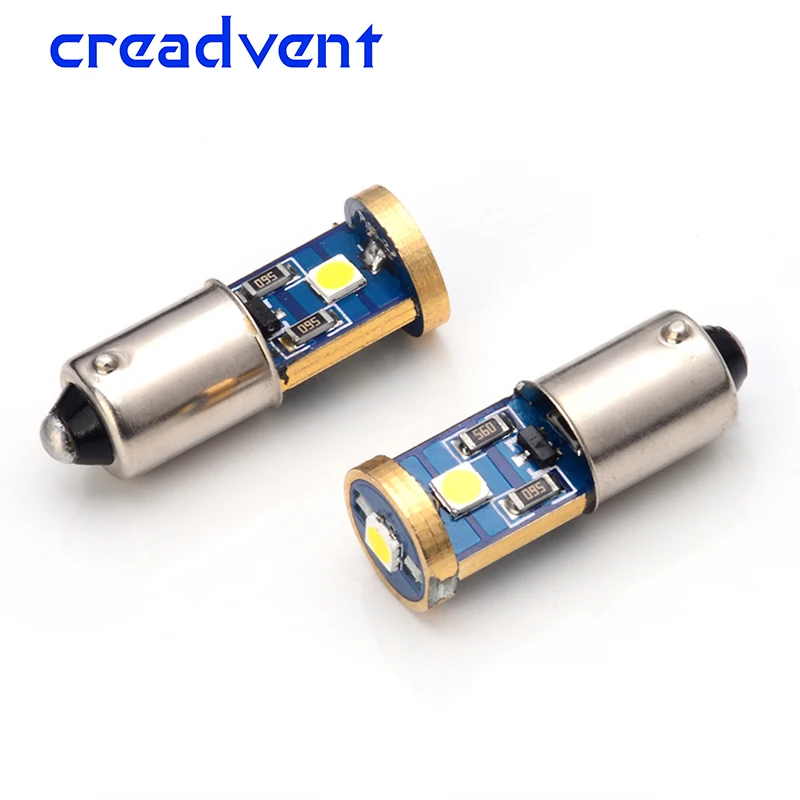 Новинка 2017 светодиодный автомобильный светильник Ba9s 3 SMD 3030 2 шт. T4W клиновидный