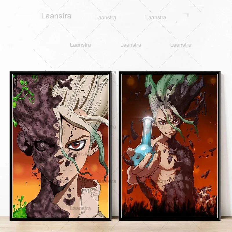 Nordic Canvas Painting Poster Printed Anime Dr.stone Ishigami Senku Shishio Tsukasa Pictures Home Decoration Living Room Modular
Nordic Canvas Painting Poster Printed Anime Dr.stone Ishigami Senku Shishio Tsukasa Pictures Home Decoration Living Room Modular