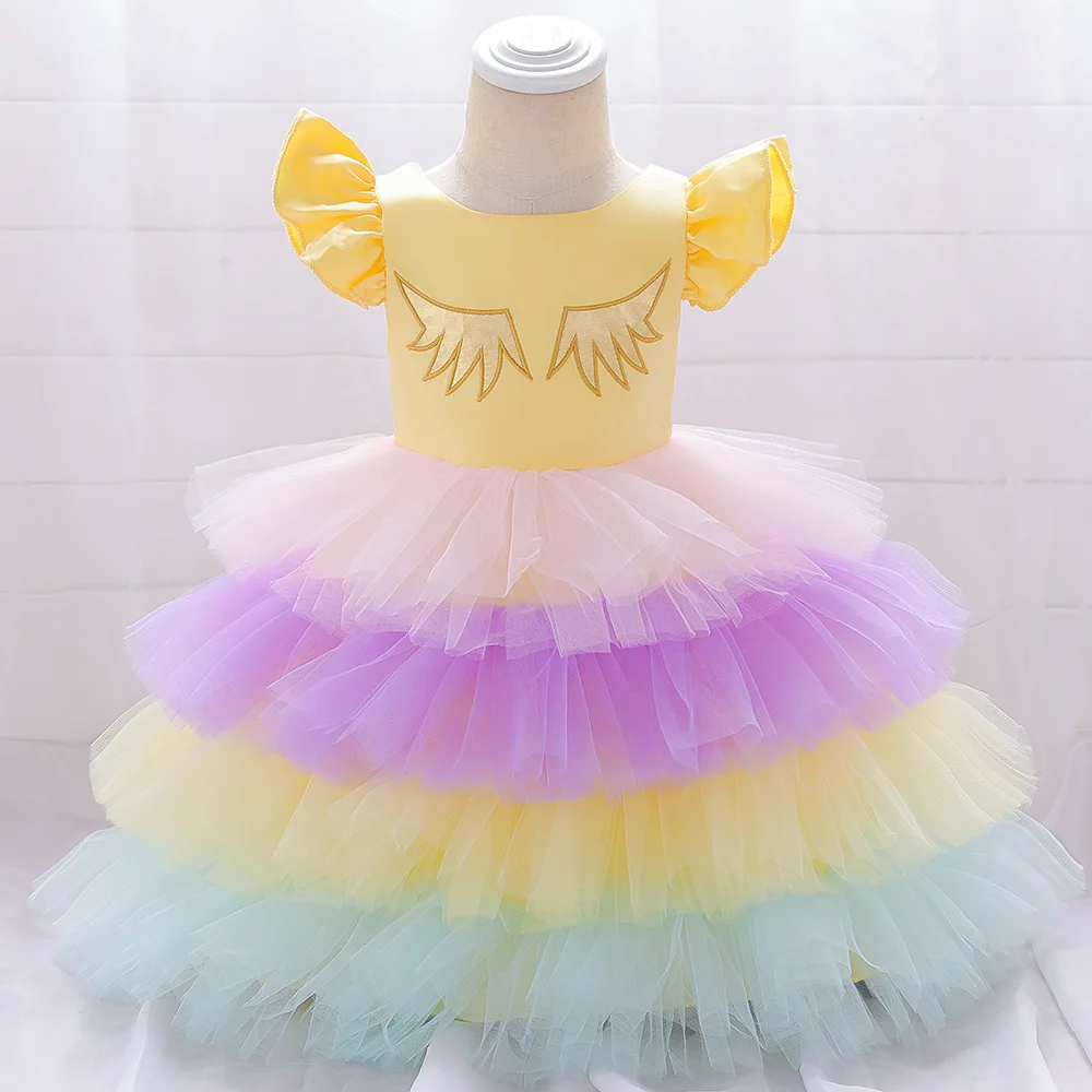 Baby girls dress cake dress baby holiday performance clothing girls dresses for party and wedding CHD20143
Baby girls dress cake dress baby holiday performance clothing girls dresses for party and wedding CHD20143
