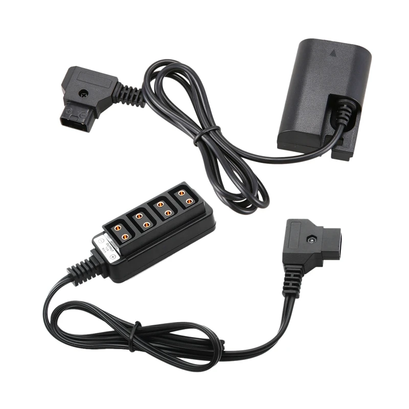 Male D-Tap B Type Power Dtap Tap to 4 Female P-Tap Ptap Adapter with D-Tap to Lp-E6 Fully Decoded Dummy Battery Adapter
Male D-Tap B Type Power Dtap Tap to 4 Female P-Tap Ptap Adapter with D-Tap to Lp-E6 Fully Decoded Dummy Battery Adapter