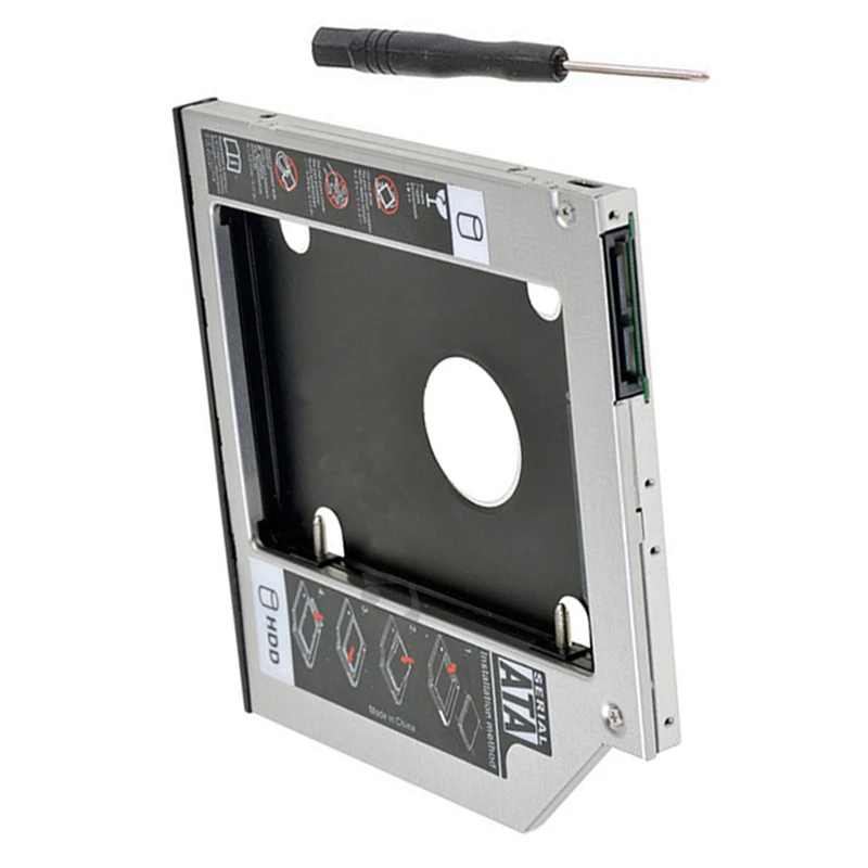 9.5mm SATA 2nd SSD HDD Caddy for Dell Latitude E4300 E4310 E6530 UJ8B2 GU60N For Inspiron 14z-1518 Hard Disk Drive Caddy
9.5mm SATA 2nd SSD HDD Caddy for Dell Latitude E4300 E4310 E6530 UJ8B2 GU60N For Inspiron 14z-1518 Hard Disk Drive Caddy