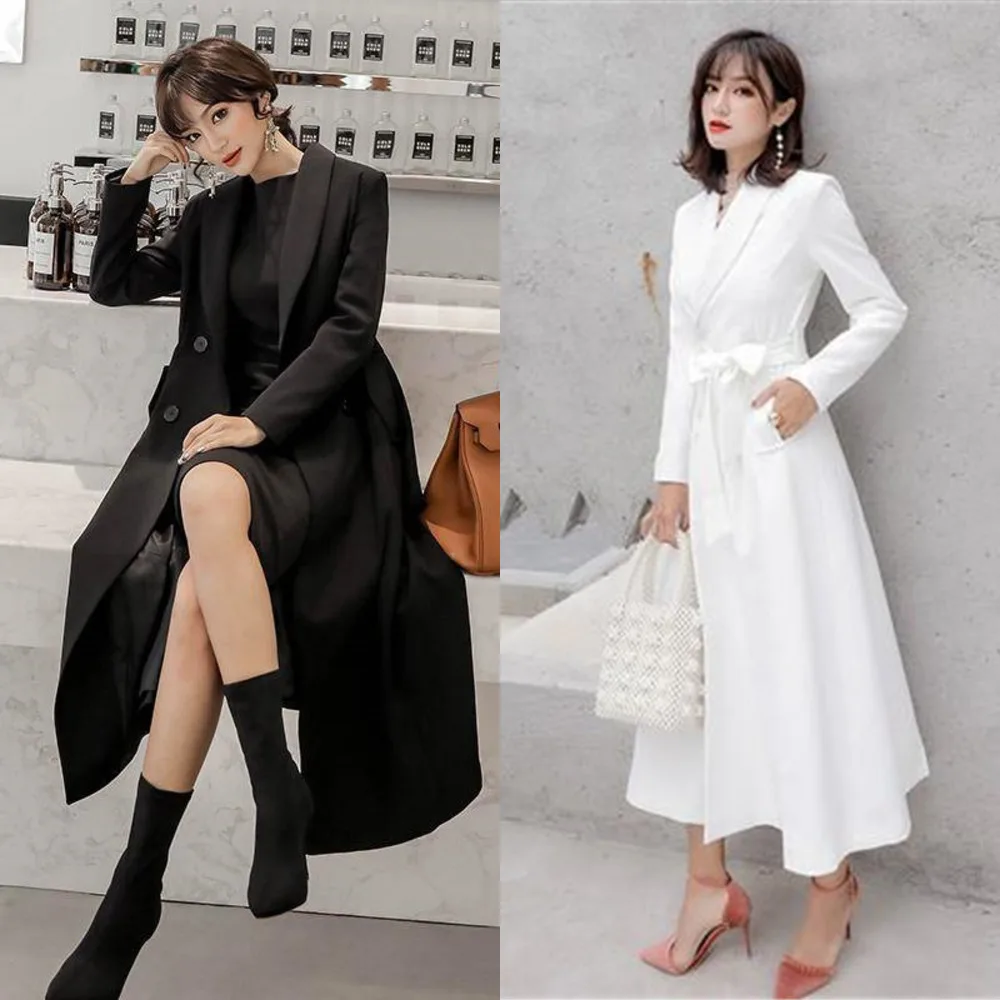 New Women's Casual Trench Coat Oversize Female Double Breasted Vintage Long Thick Outwear Slim Clothing M159
New Women's Casual Trench Coat Oversize Female Double Breasted Vintage Long Thick Outwear Slim Clothing M159