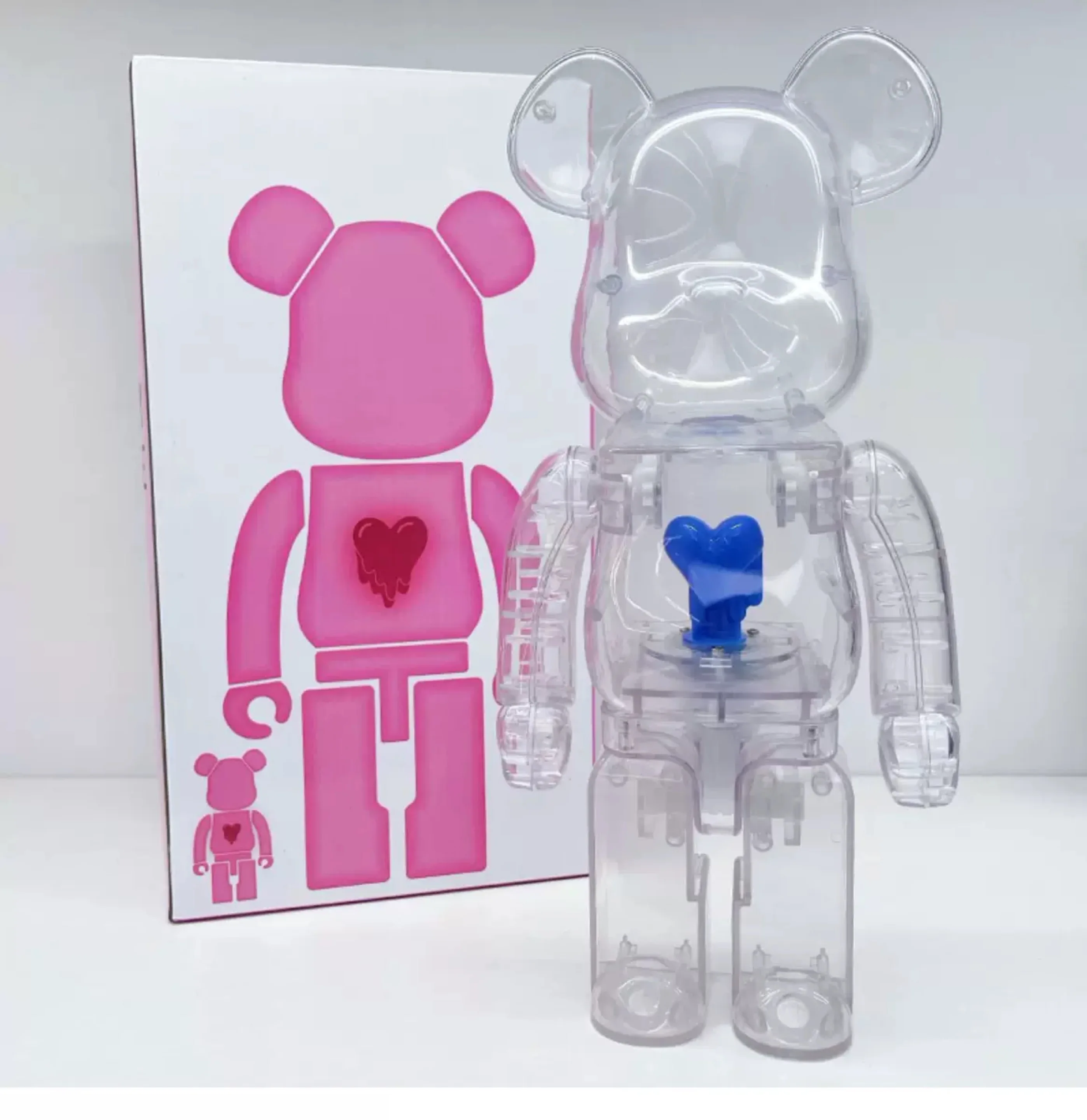 New Sell Bearbricklys 400% 28cm Dissolving Heart Eu Red Heart Colorful Hearts Pvc Action Figures Models Toys Christmas Gifts New
New Sell Bearbricklys 400% 28cm Dissolving Heart Eu Red Heart Colorful Hearts Pvc Action Figures Models Toys Christmas Gifts New