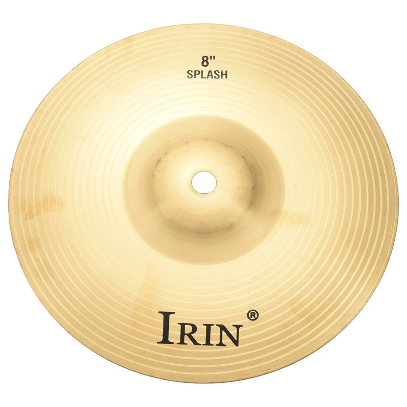 Набор тарелок IRIN из медного сплава, прочная тарелка из латунного сплава для перкуссионных инструментов для начинающих, 8 дюймов 
Набор тарелок IRIN из медного сплава, прочная тарелка из латунного сплава для перкуссионных инструментов для начинающих, 8 дюймов