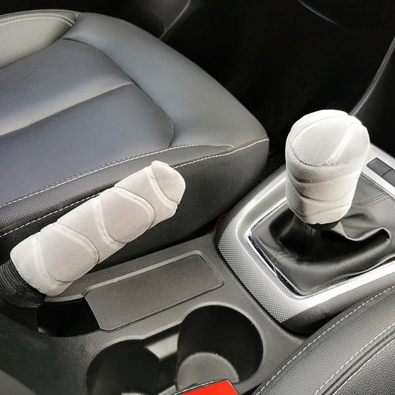Gear Shift Knob Cover Car Universal Handbrake Grip Handle Covers Antiskid Protect Auto Interior Accessories
Gear Shift Knob Cover Car Universal Handbrake Grip Handle Covers Antiskid Protect Auto Interior Accessories