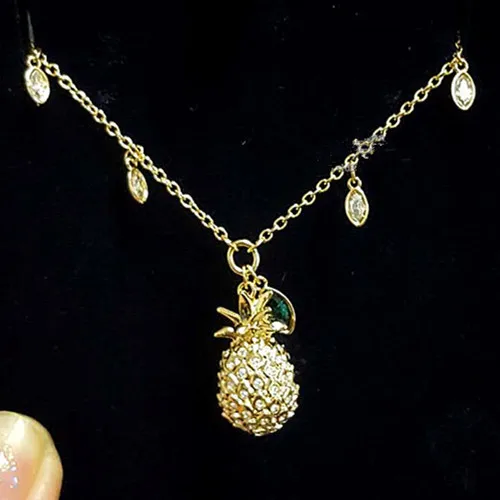 Pineapple Wholesale Pendant For Lovers Necklace Friendship Women Clavicle Chain Fruits Jewelry Trendy
Pineapple Wholesale Pendant For Lovers Necklace Friendship Women Clavicle Chain Fruits Jewelry Trendy