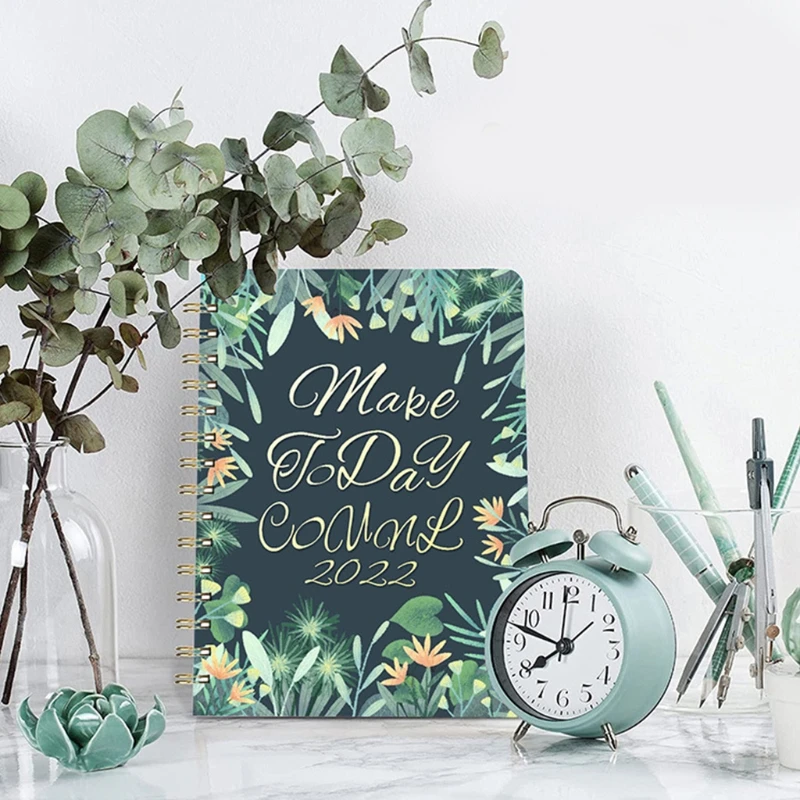 M17F A5 150Pages 2022 Schedule Pad Weekly Planner with Inner Pocket 12-month Index Search Easily Quality Paper No Inking 
M17F A5 150Pages 2022 Schedule Pad Weekly Planner with Inner Pocket 12-month Index Search Easily Quality Paper No Inking