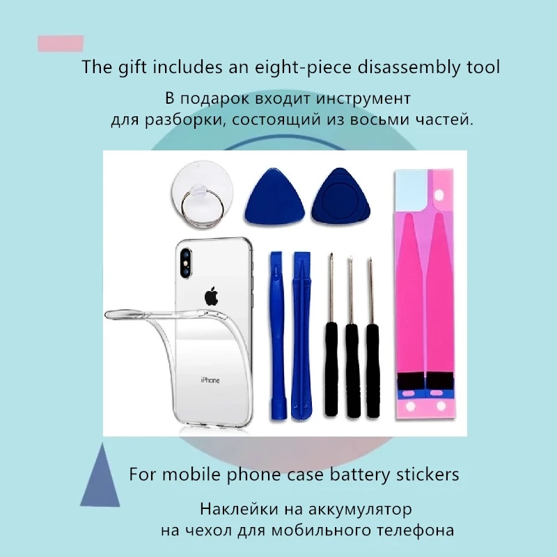 0 cycle Original Battery For iPhone 5S 5 SE 6 6S 8 7 plus Bateria High Capacity Replacement Batterie For iPhone x xsmax xr xs
0 cycle Original Battery For iPhone 5S 5 SE 6 6S 8 7 plus Bateria High Capacity Replacement Batterie For iPhone x xsmax xr xs