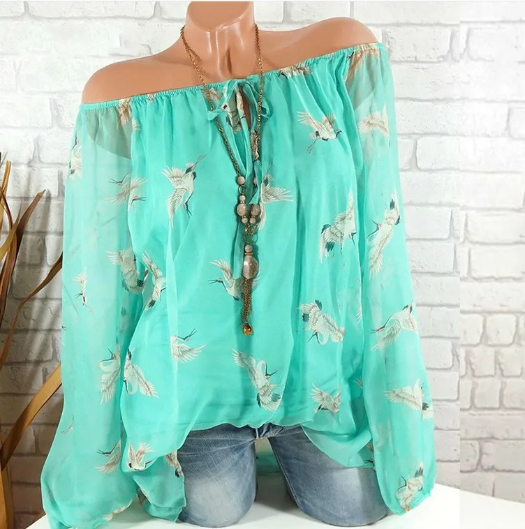 New Women Off Shoulder Tops Red Slash Neck Floral Autumn Long Sleeve Shirt Casual Blouse Loose Crop
New Women Off Shoulder Tops Red Slash Neck Floral Autumn Long Sleeve Shirt Casual Blouse Loose Crop
