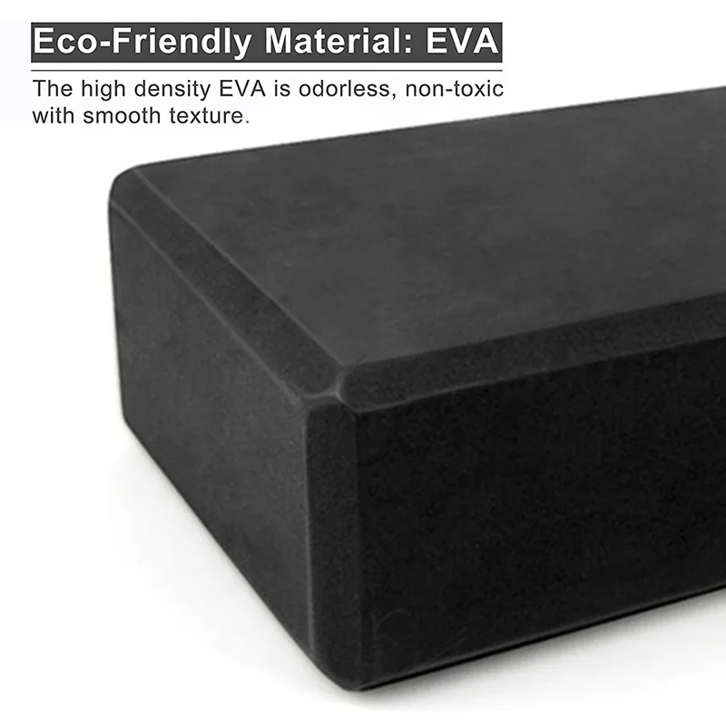 Блок из пеноматериала блок йоги EVA высокая плотность разные цвета для пилатеса