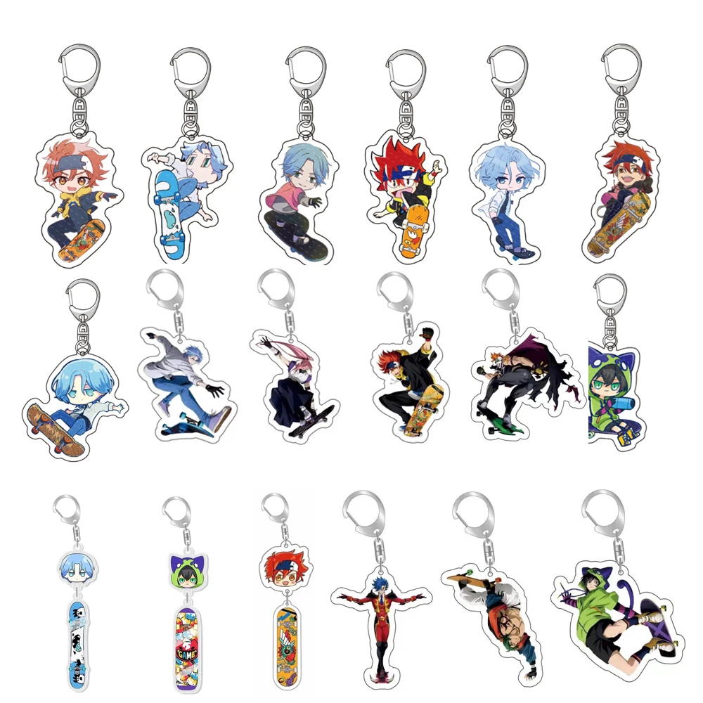 18Pcs/Lot Anime SK∞ SK8 The Infinity Acrylic Keychains Double-Sided Langa Hasegawa Figure Pendant Keyring Cosplay Jewelry
18Pcs/Lot Anime SK∞ SK8 The Infinity Acrylic Keychains Double-Sided Langa Hasegawa Figure Pendant Keyring Cosplay Jewelry