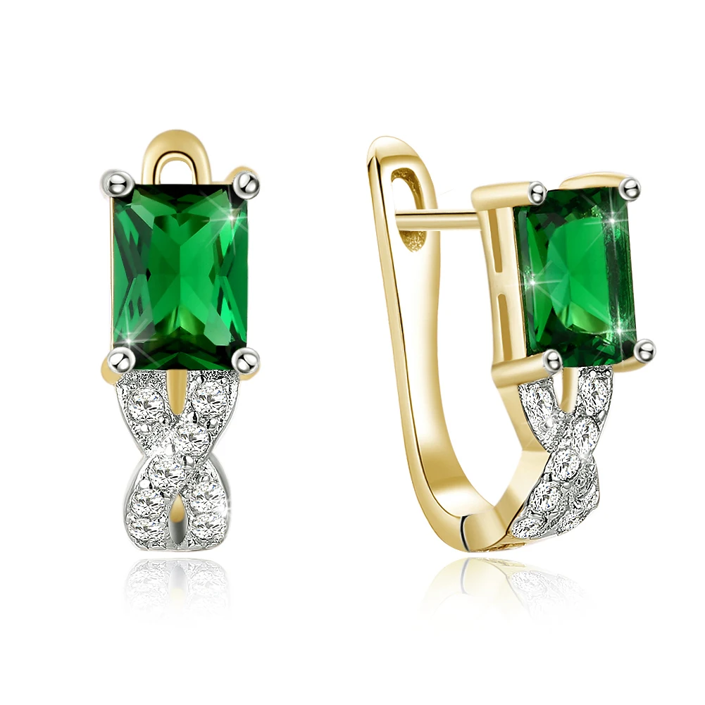ZEMIOR Fine Green Colour Cubic Zirconia Bronze Earrings For Women Christmas Day Valentine Day Wedding Jewelry Gift Best Selling
ZEMIOR Fine Green Colour Cubic Zirconia Bronze Earrings For Women Christmas Day Valentine Day Wedding Jewelry Gift Best Selling