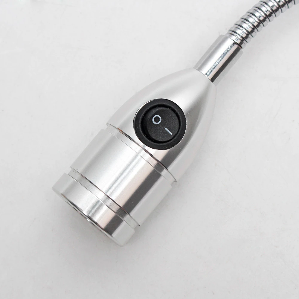 Flexible Gooseneck DC12V 24V 3W Reading LED Wall Lamp Bedside Camper Trailer Motorhome Interior Lighting Spotlight with switch
Flexible Gooseneck DC12V 24V 3W Reading LED Wall Lamp Bedside Camper Trailer Motorhome Interior Lighting Spotlight with switch