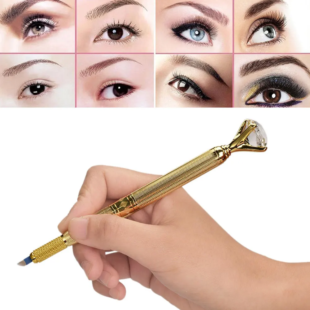 1pcs Manual Tattoo Pen Eyebrow Semi Permanent Needle Eyeliner Makeup Tool With Crystal Silver Handmade Tattoo Pen New 3 Styles
1pcs Manual Tattoo Pen Eyebrow Semi Permanent Needle Eyeliner Makeup Tool With Crystal Silver Handmade Tattoo Pen New 3 Styles