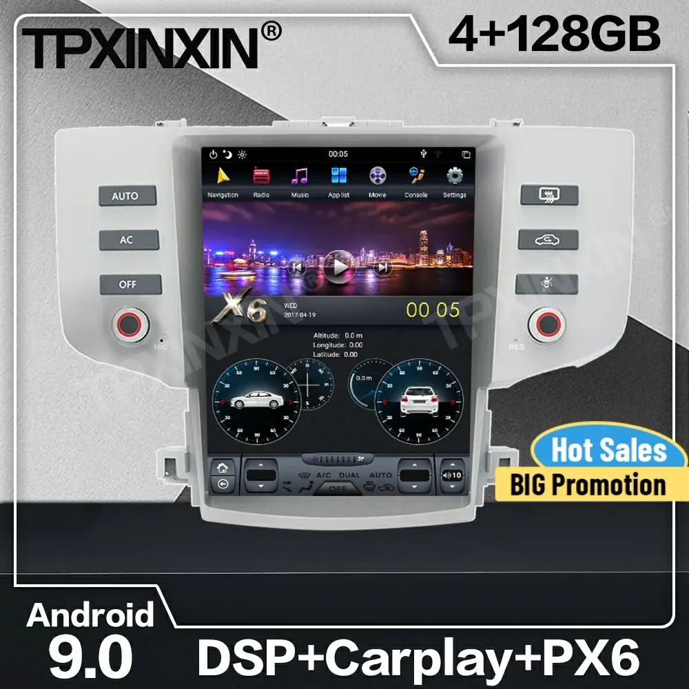 128G Tesla Screen DSP Carplay Android Car Radio 2 Din Stereo Receiver For Toyota Reiz 2005 2006 2007 2008 2009 GPS Recorder Unit
128G Tesla Screen DSP Carplay Android Car Radio 2 Din Stereo Receiver For Toyota Reiz 2005 2006 2007 2008 2009 GPS Recorder Unit