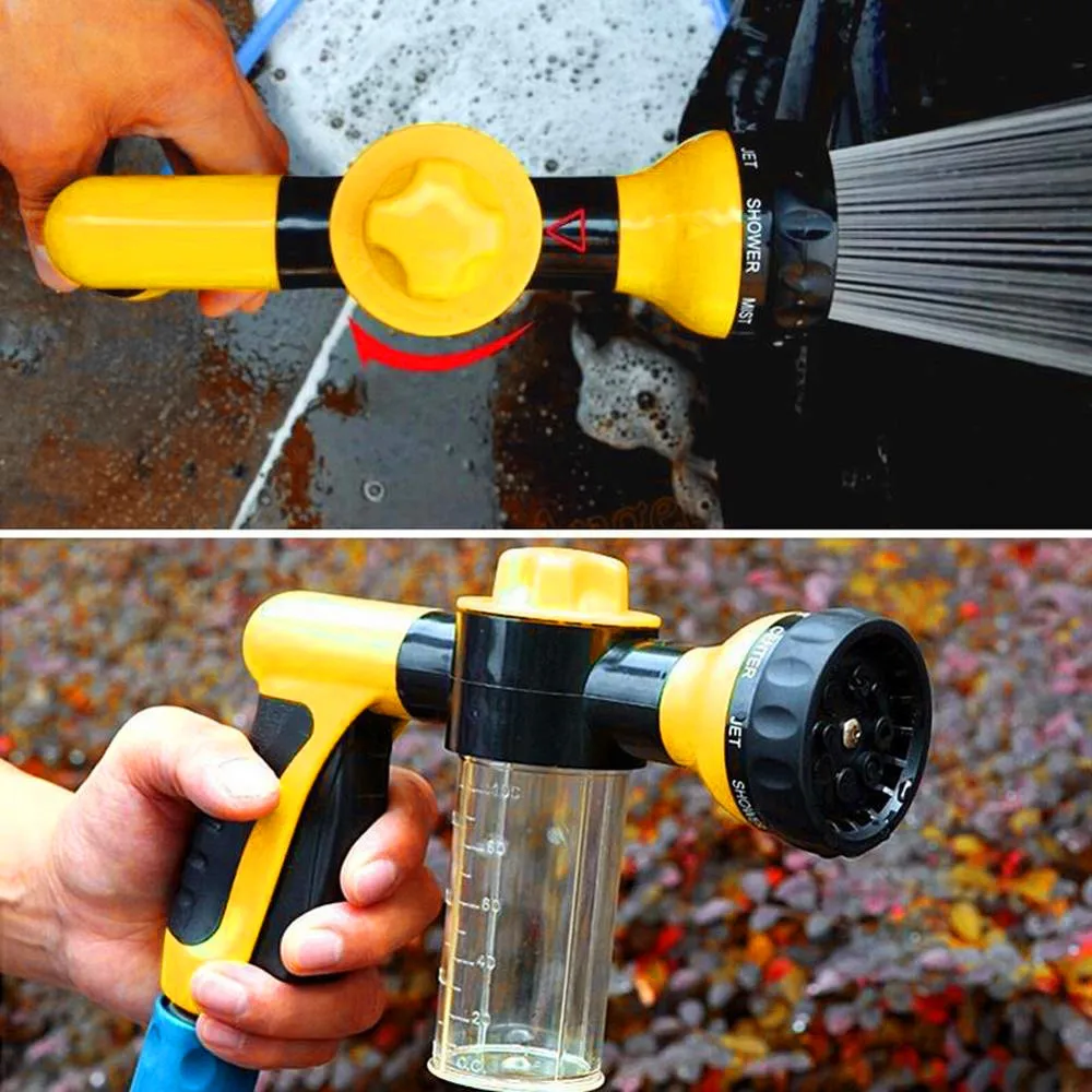 8 in1 Portable Auto Foam Lance High Pressure Water Gun 3 Grade Nozzle Jet Car Washer Sprayer Car Washing Snow Foam Cannon
8 in1 Portable Auto Foam Lance High Pressure Water Gun 3 Grade Nozzle Jet Car Washer Sprayer Car Washing Snow Foam Cannon