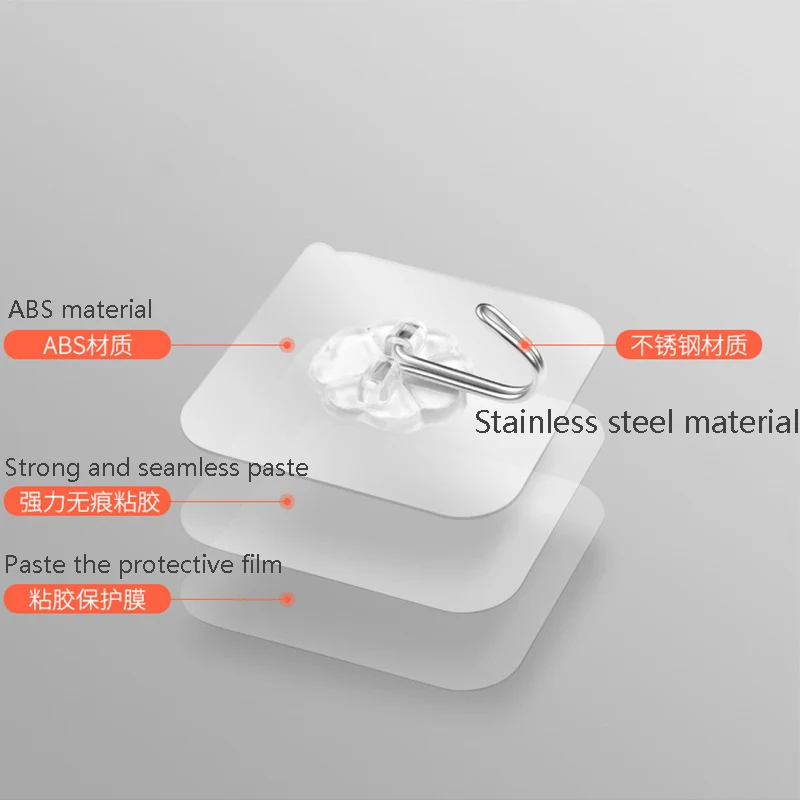 20Pcs 6x6cm Door Wall Hangers Hooks Suction Transparent Strong Self Adhesive Heavy Load Rack Cup Sucker for Kitchen Bathroom
20Pcs 6x6cm Door Wall Hangers Hooks Suction Transparent Strong Self Adhesive Heavy Load Rack Cup Sucker for Kitchen Bathroom