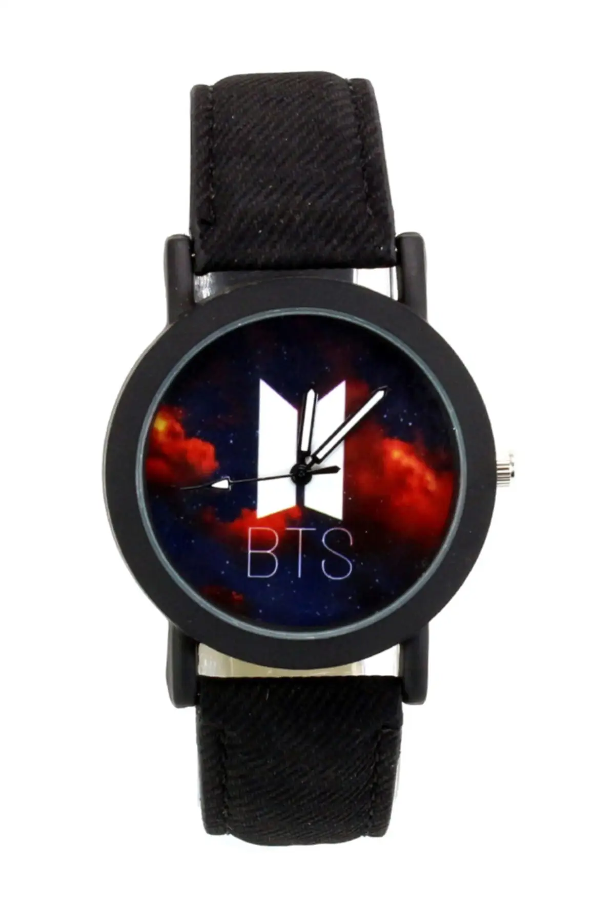 Bts Army Black Watchband 4 Stylish Design Wristwatches Gift Items for Young People Anolog Classic Watches
Bts Army Black Watchband 4 Stylish Design Wristwatches Gift Items for Young People Anolog Classic Watches