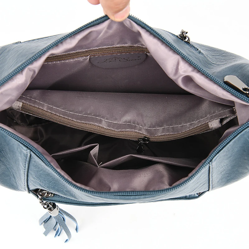 Fashion Solid Color Women Bag High Quality Soft Leather Luxury Handbags Women Bag Designer Messenger High Capacity Shoulder Bag
Fashion Solid Color Women Bag High Quality Soft Leather Luxury Handbags Women Bag Designer Messenger High Capacity Shoulder Bag